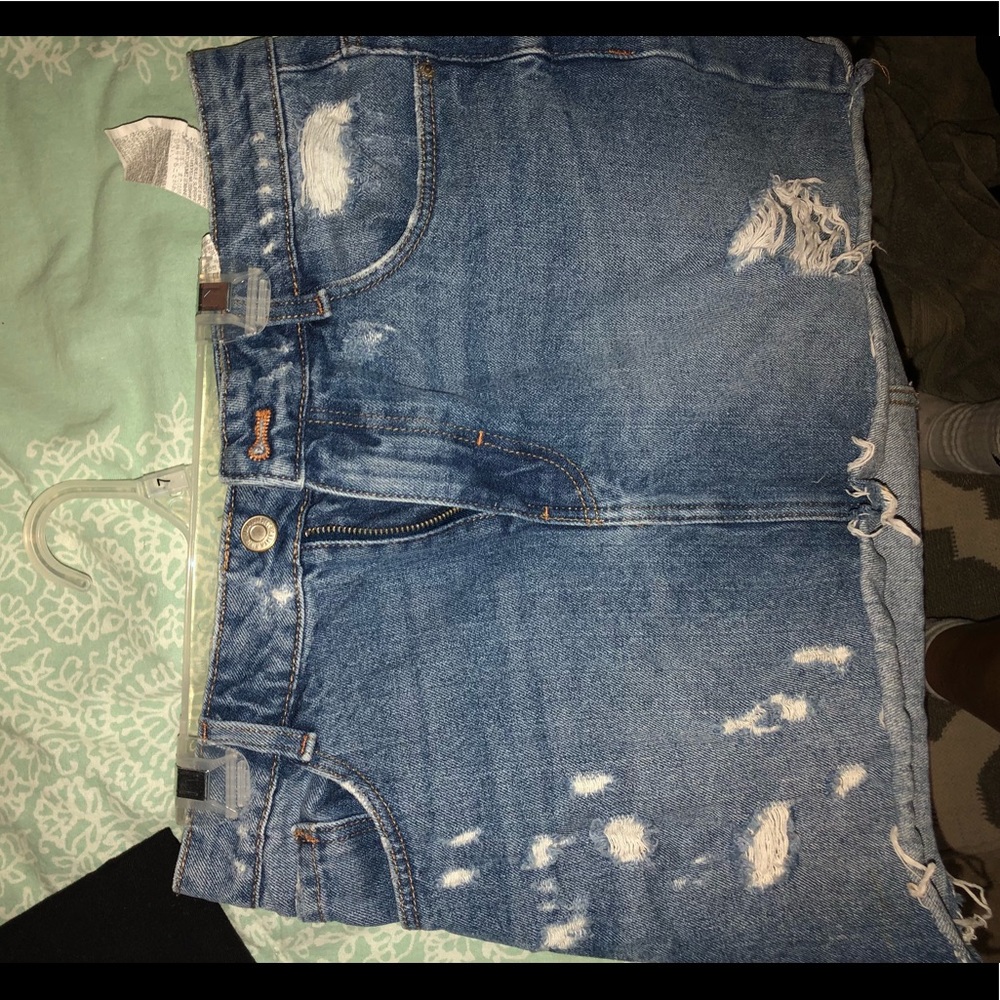 Zara mini jean skirt